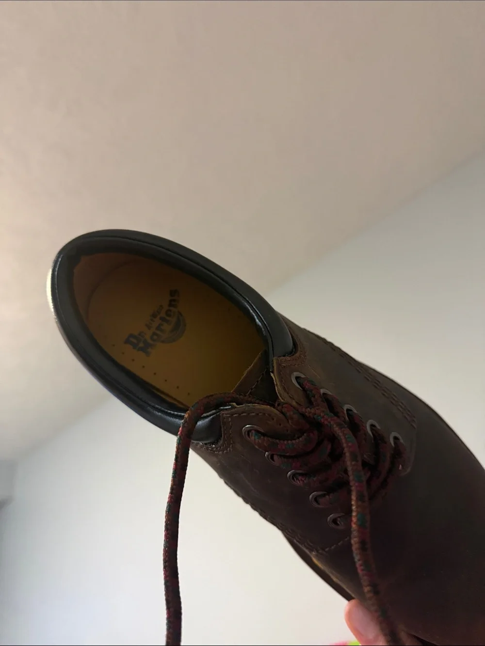 Dr Marten’s Crazy Horse Leather Casual Shoes